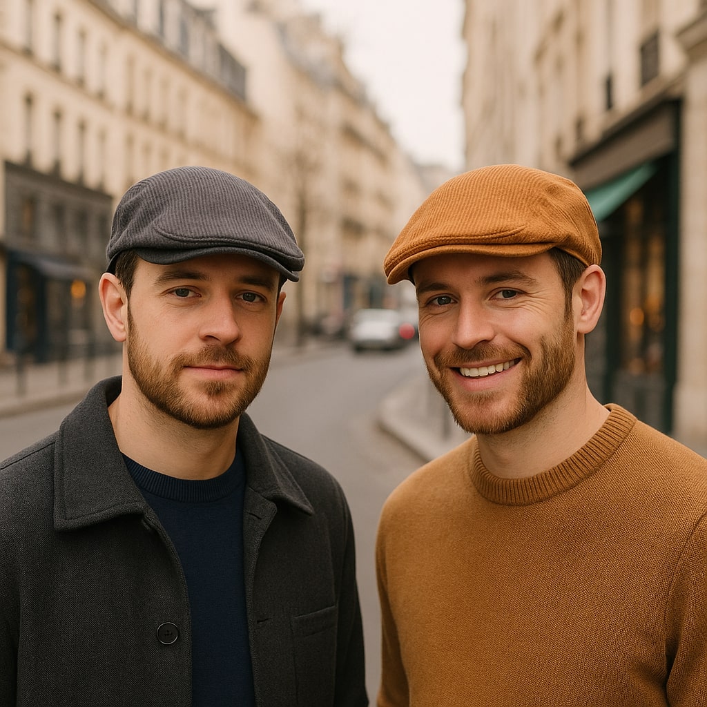 Béret Homme Velours