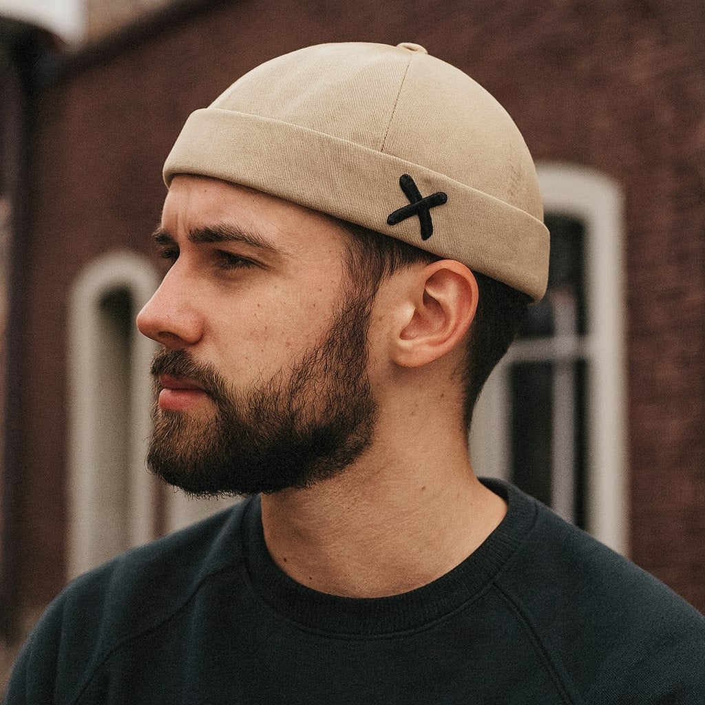 Bonnet Docker X-Stitch