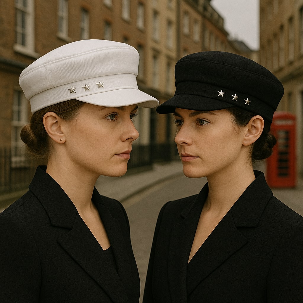 Béret Casquette Gavroche Femme Étoile Luxe