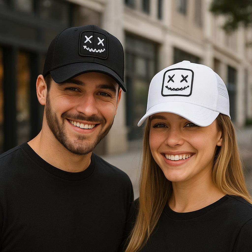 Casquette Trucker Smile – Style Fun et Aéré