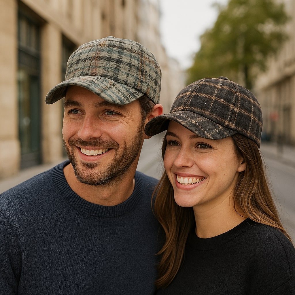 Casquette à Motifs Écossais – Glasgow