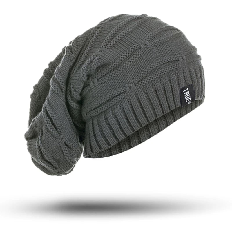 Bonnet Long en Maille Torsadée - TrueKnits