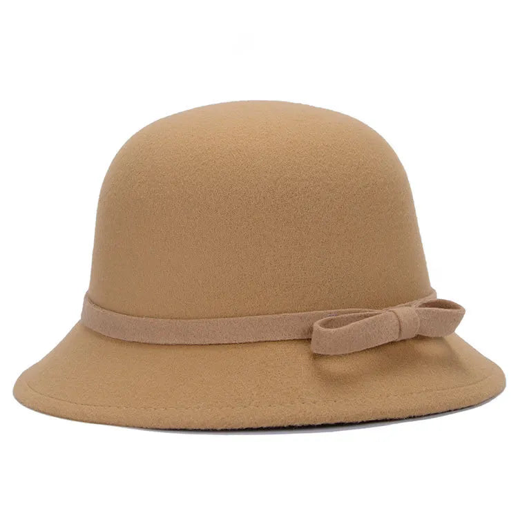 Chapeau Melon Cloche Femme Suede - La Maison du Chapeau
