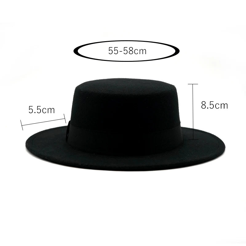 Chapeau Fedora Classe Plat - La Maison du Chapeau