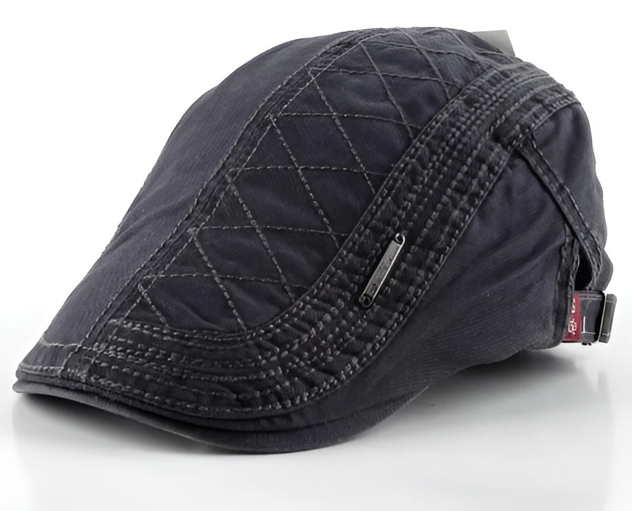 Béret Homme en Coton Matelassé - Quilted