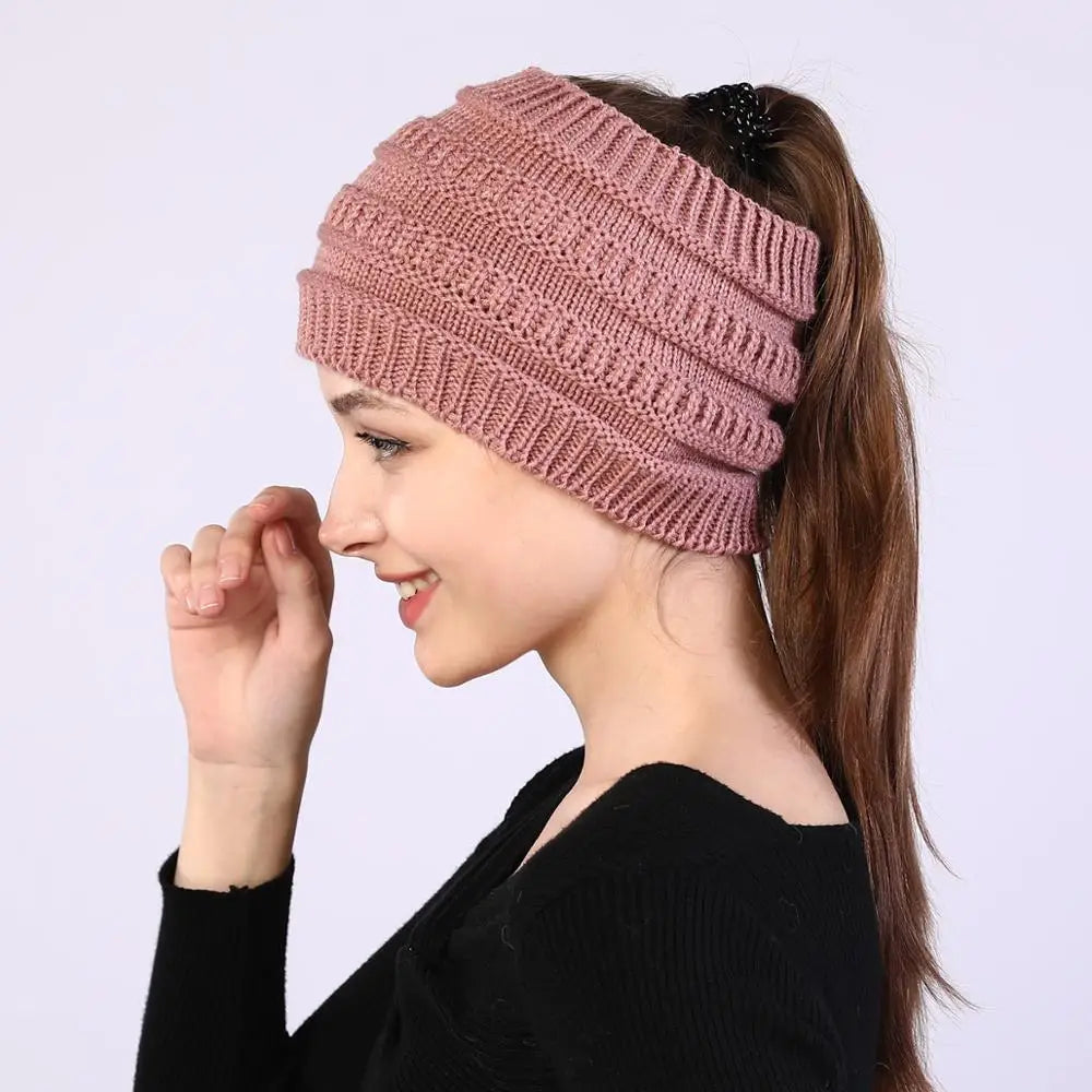 Bandeau Femme d'Hiver Tricoté - KnitEase