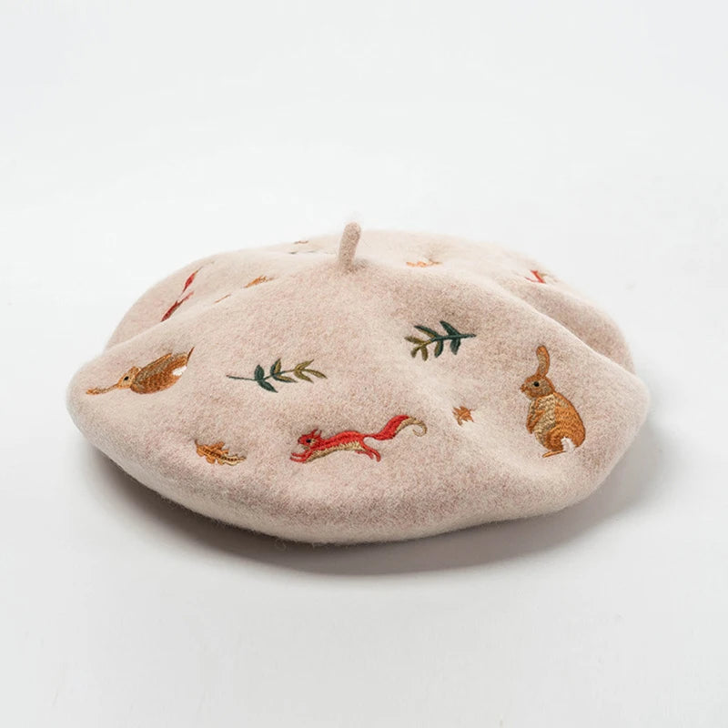 Béret Femme Coton - Motif - La Maison du Chapeau