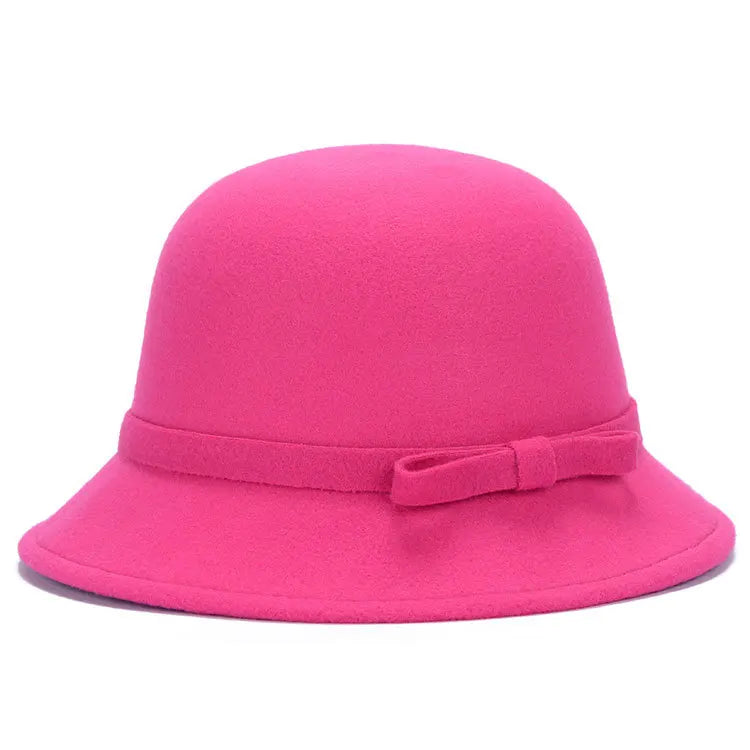 Chapeau Melon Cloche Femme Suede - La Maison du Chapeau