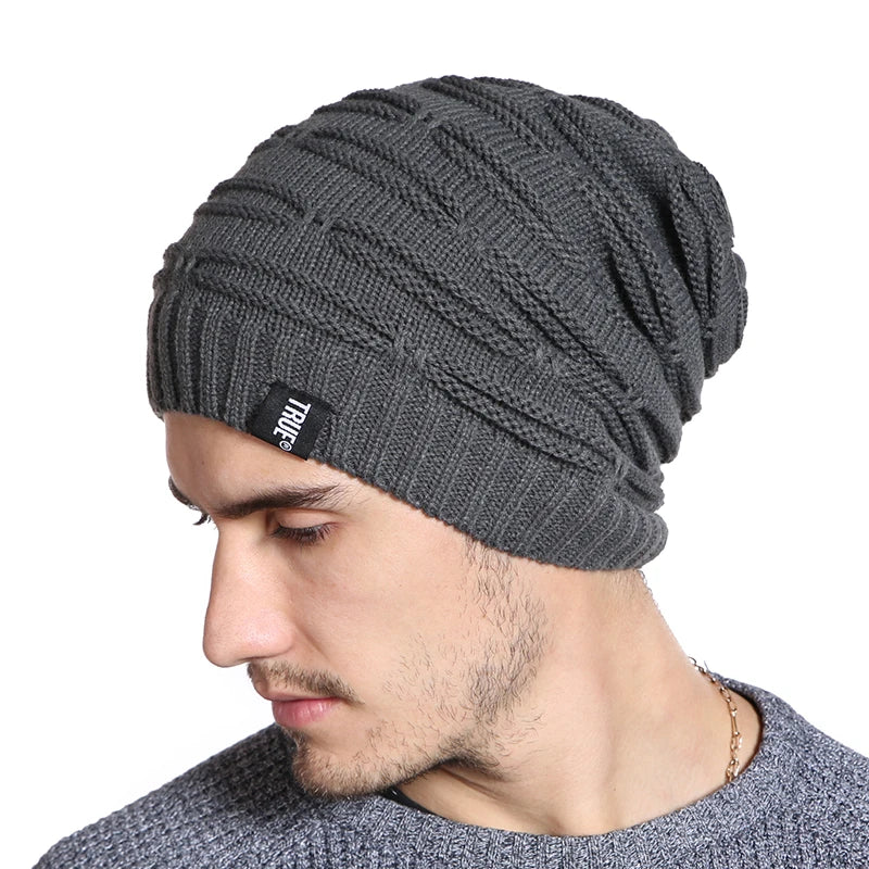 Bonnet Long en Maille Torsadée - TrueKnits