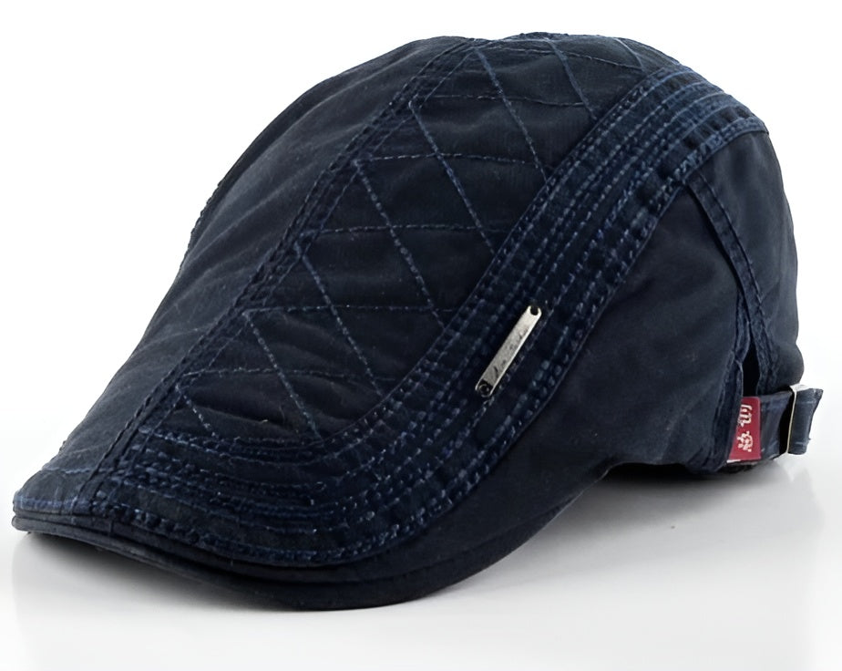 Béret Homme en Coton Matelassé - Quilted