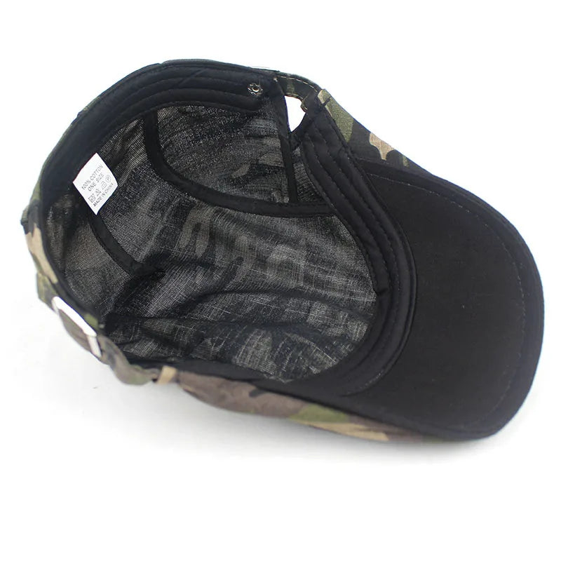 Béret Camouflage en Coton Réglable - Camofix