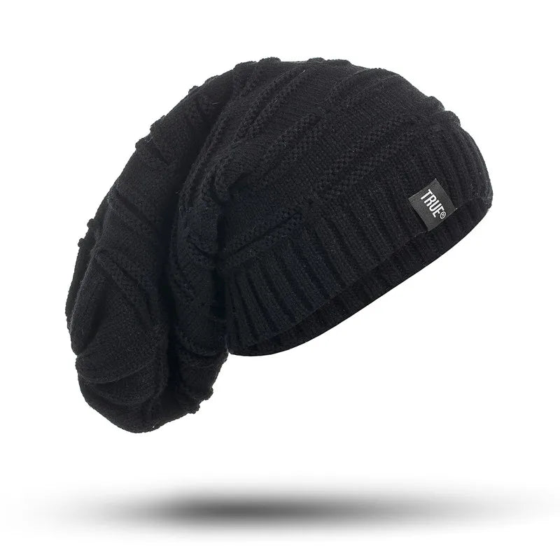 Bonnet Long en Maille Torsadée - TrueKnits