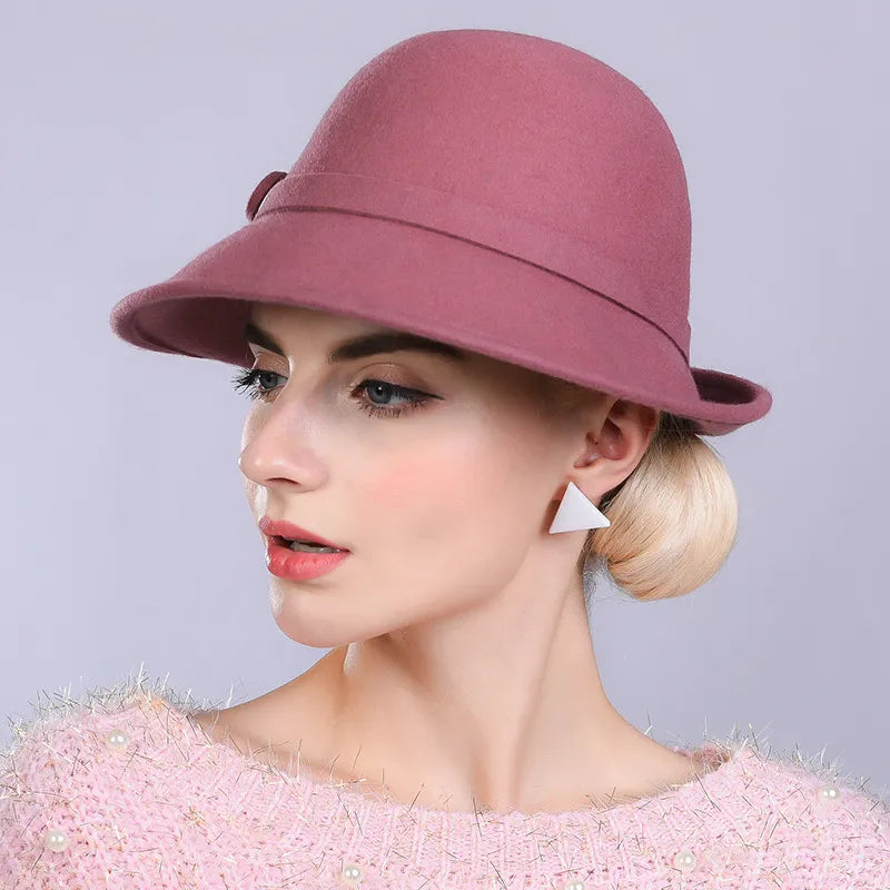 Chapeau Melon Cloche Femme Style British - La Maison du Chapeau