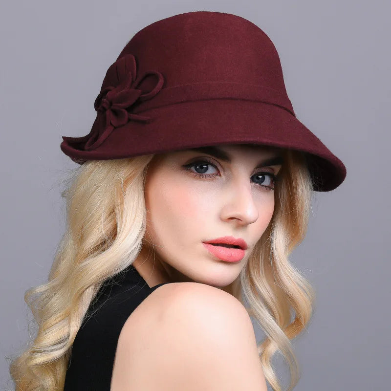 Chapeau Melon Cloche Femme Style British - La Maison du Chapeau