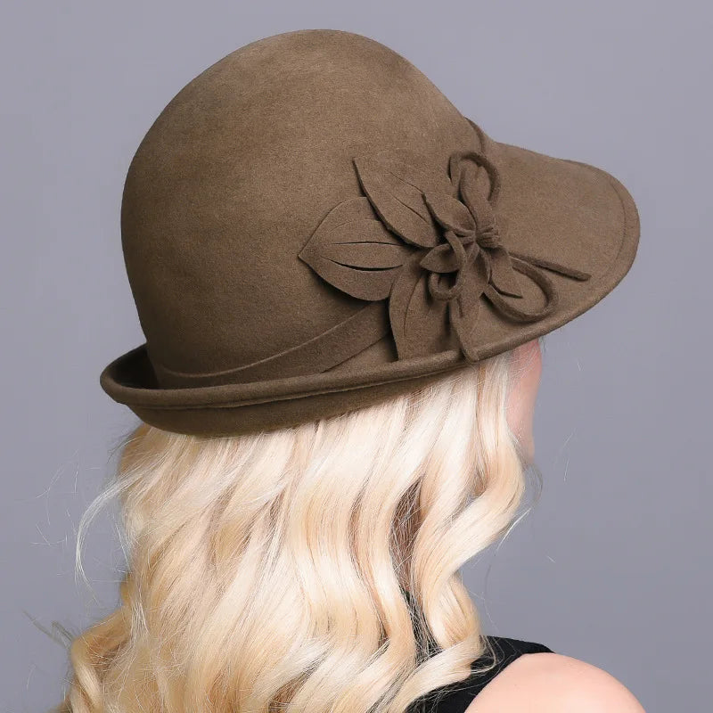 Chapeau Melon Cloche Femme Style British - La Maison du Chapeau