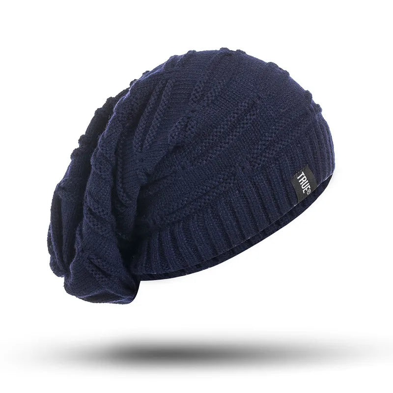 Bonnet Long en Maille Torsadée - TrueKnits