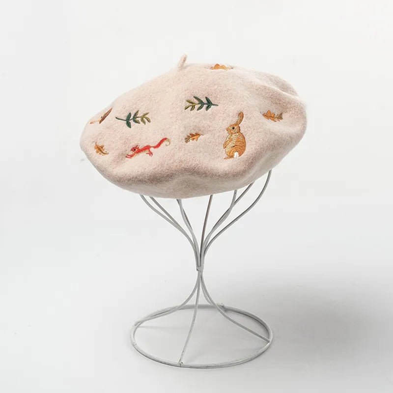 Béret Femme Coton - Motif - La Maison du Chapeau