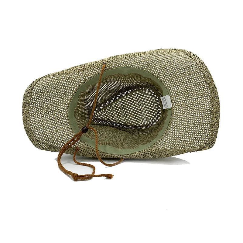 Chapeau Cowboy en Paille - CattlemanCrest - La Maison du Chapeau