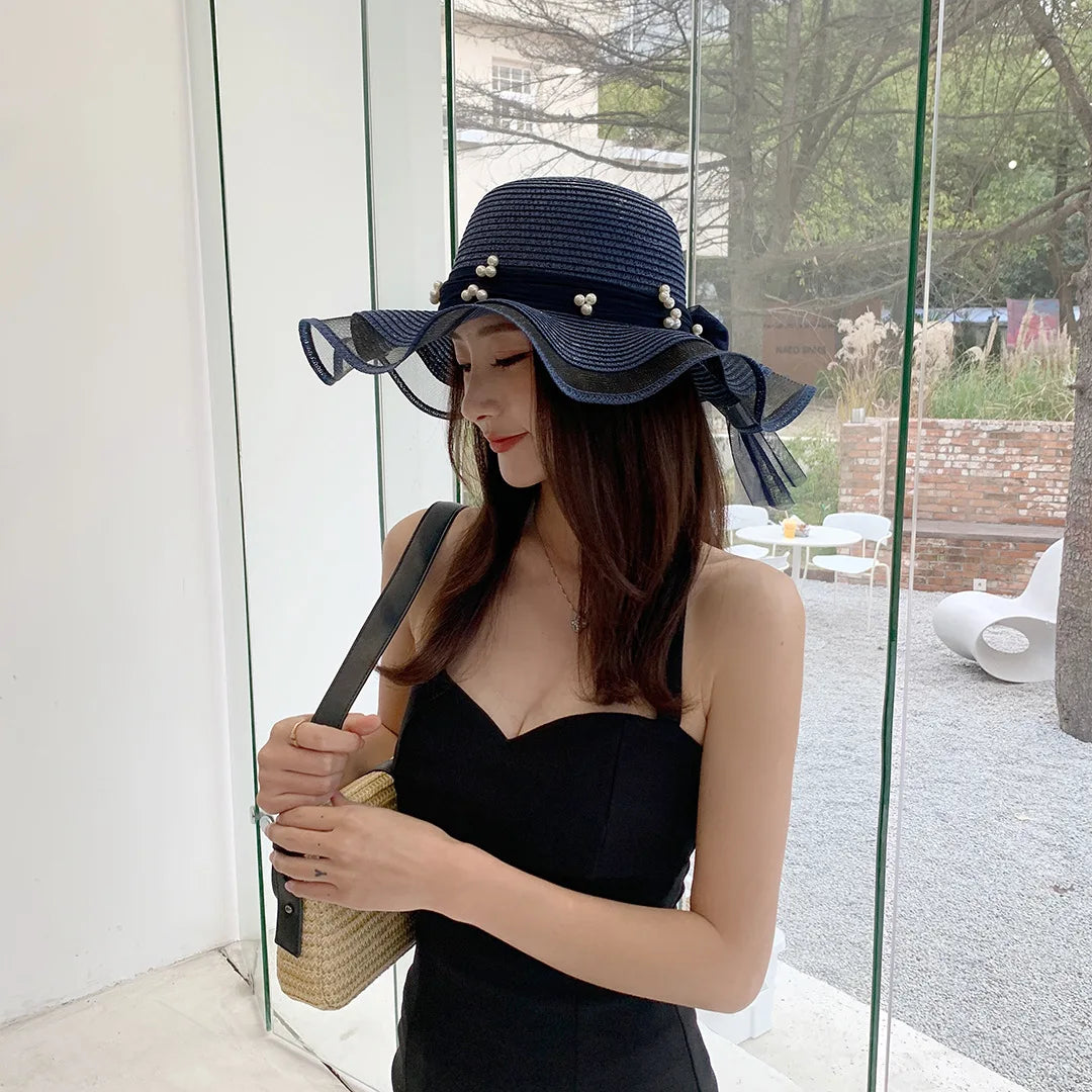 Chapeau de Paille Femme à vague - La Maison du Chapeau