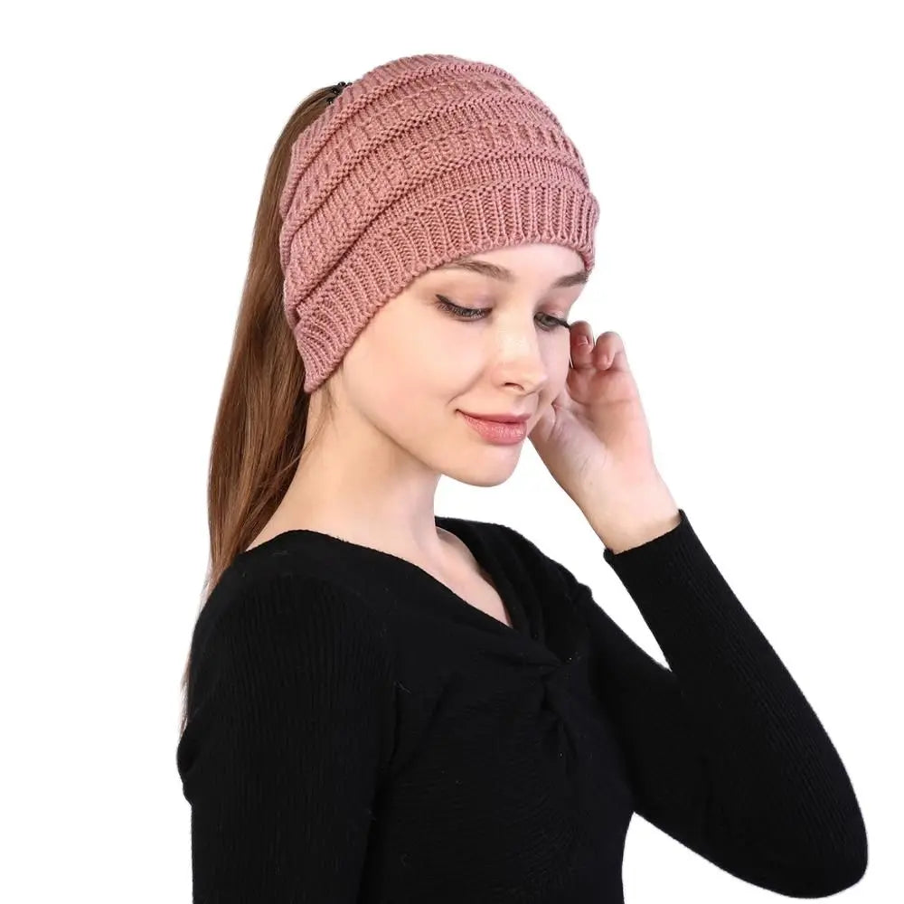 Bandeau Femme d'Hiver Tricoté - KnitEase