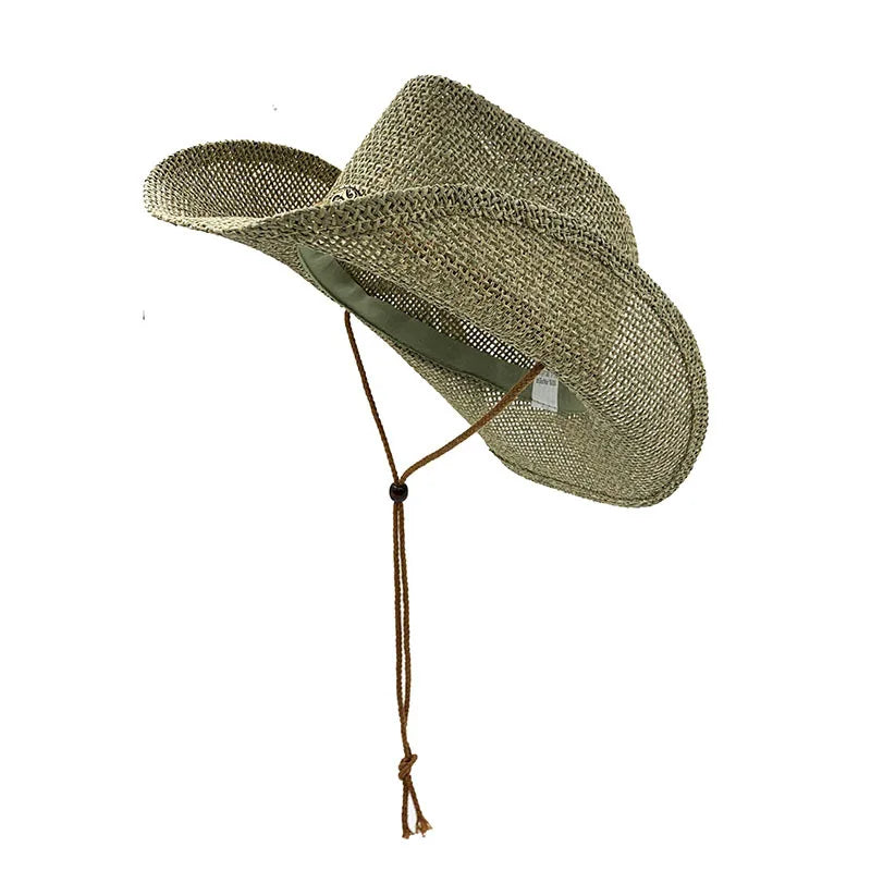 Chapeau Cowboy en Paille - CattlemanCrest - La Maison du Chapeau