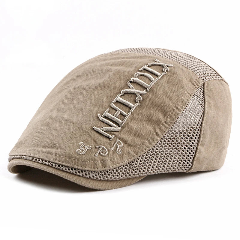 Béret Coton Brodée Ajourée - Airstitch