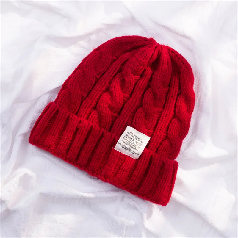 Bonnet Femme Cocoon Tricot Torsadé - Hivernia