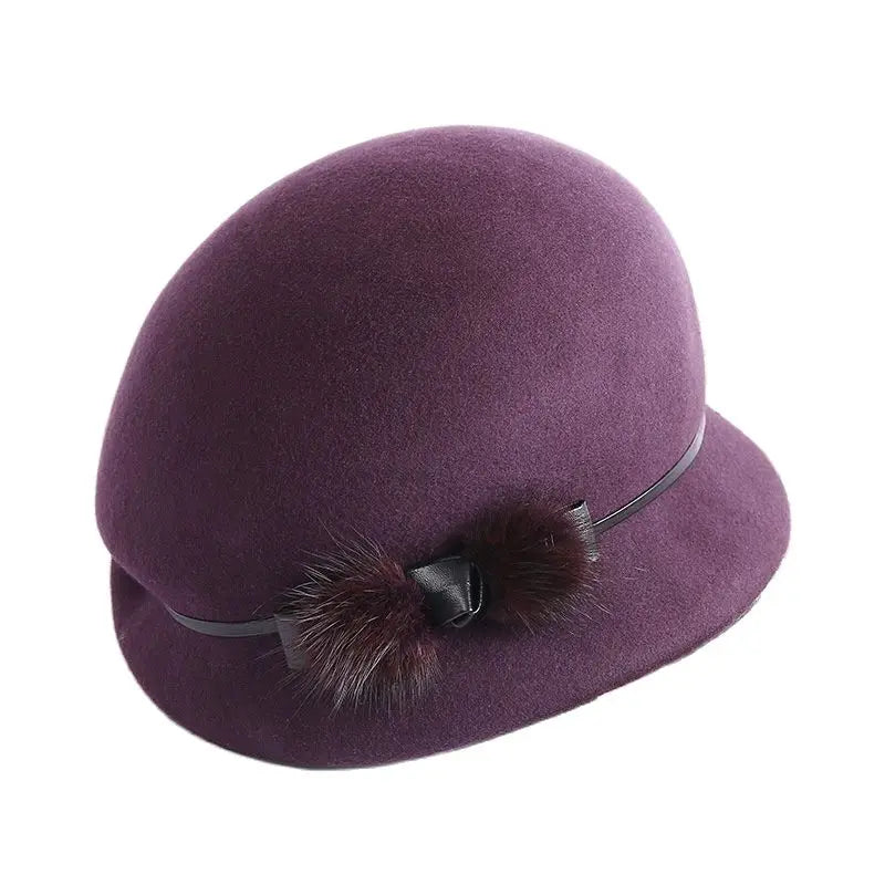Chapeau Cloche Melon Femme 100% Laine - La Maison du Chapeau