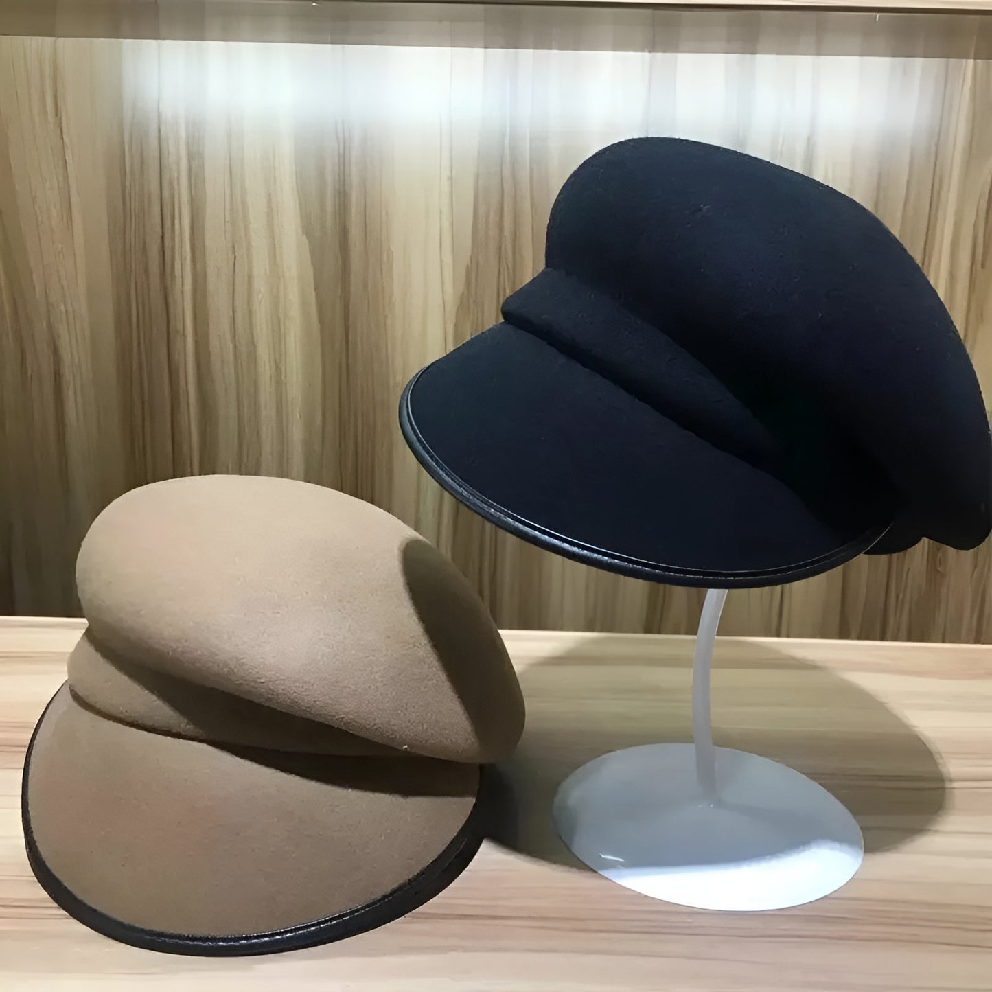 Béret Casquette Gavroche Femme en Laine