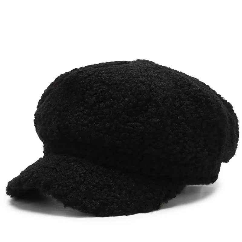 Béret Casquette Gavroche Femme Polaire - La Maison du Chapeau