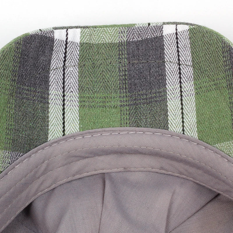 Béret Casquette Gavroche à Carreaux