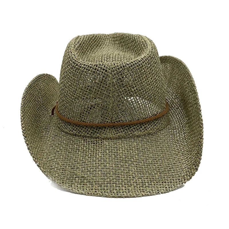 Chapeau Cowboy en Paille - CattlemanCrest - La Maison du Chapeau