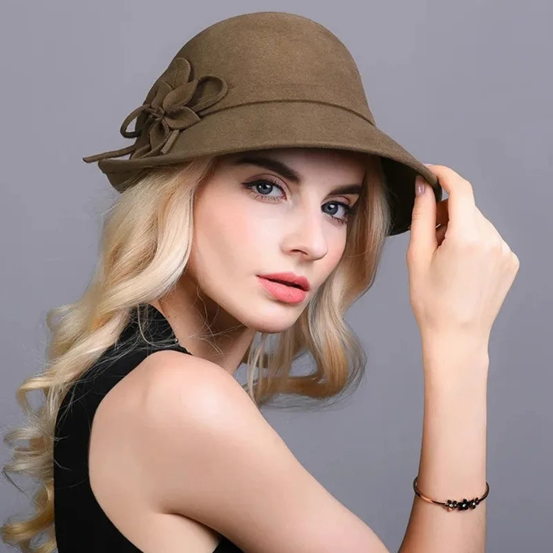 Chapeau Melon Cloche Femme Style British - La Maison du Chapeau