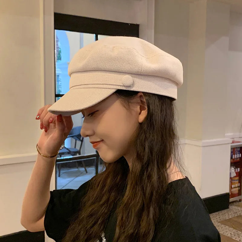 Béret Casquette Femme en Coton - Altea