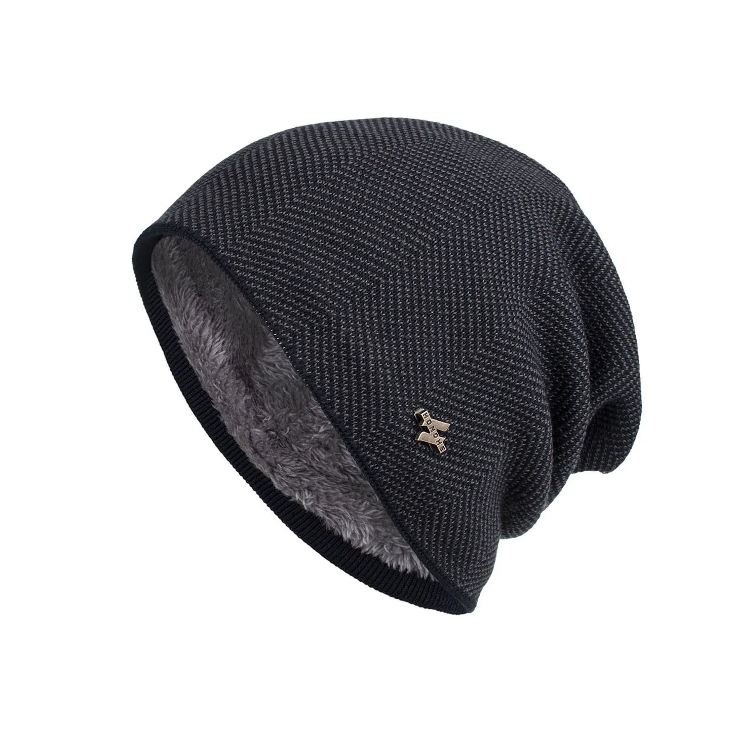 Bonnet Long Doublé en Polaire - FrostLuxe