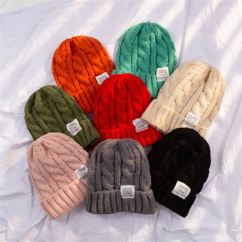 Bonnet Femme Cocoon Tricot Torsadé - Hivernia