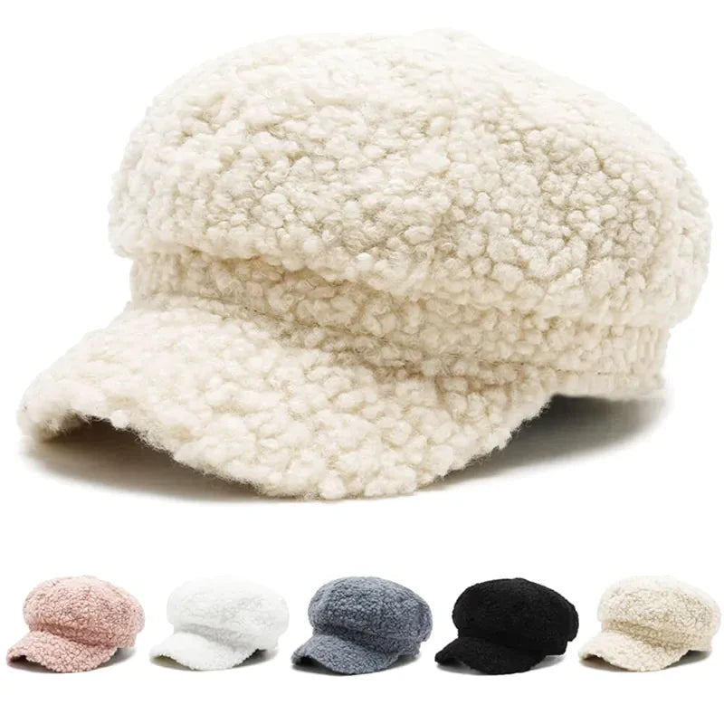 Béret Casquette Gavroche Femme Polaire - La Maison du Chapeau