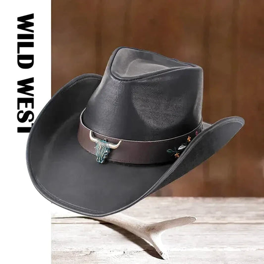 Chapeau Cowboy Véritable CUIR - FrontierFlair - La Maison du Chapeau
