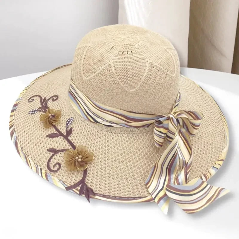 chapeau de paille femme chic