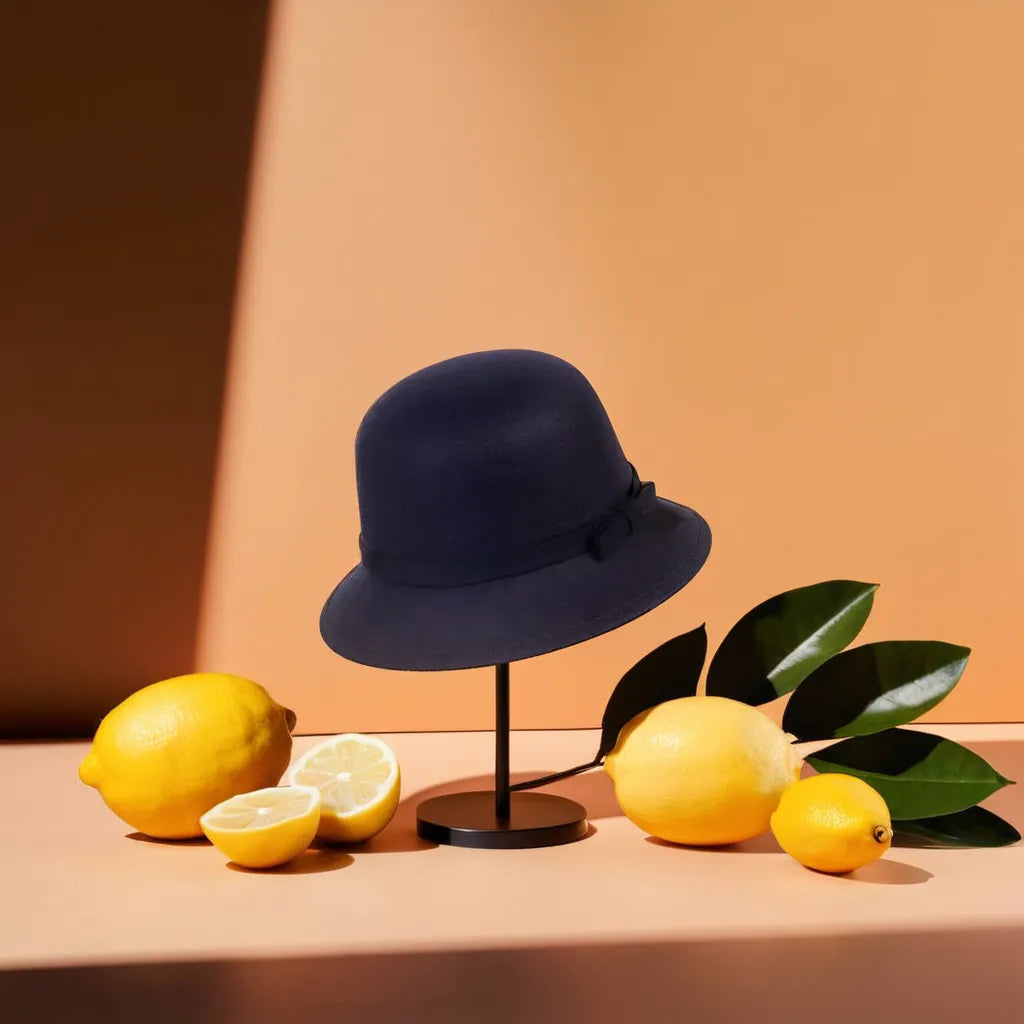 Chapeau Melon Cloche Femme - Chic & Classe