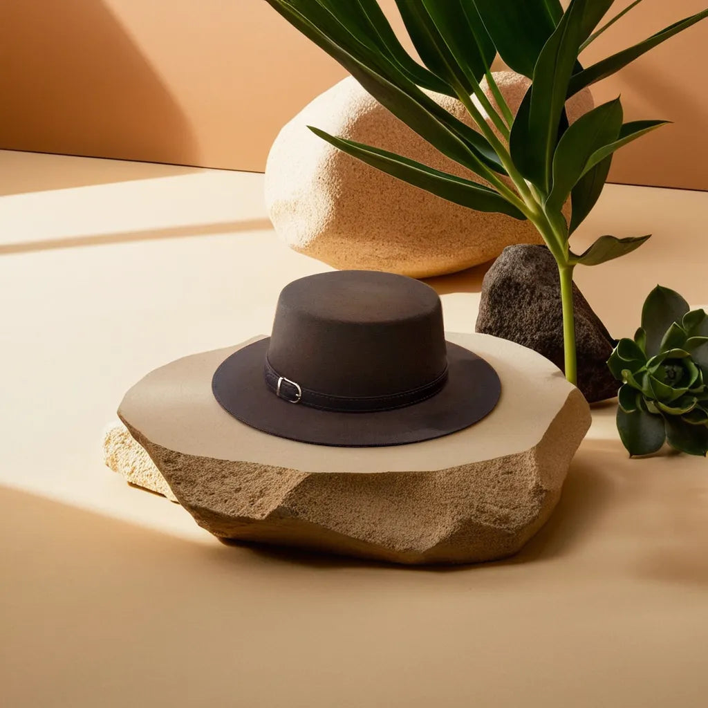 Chapeau Fedora Plat Classy Chic