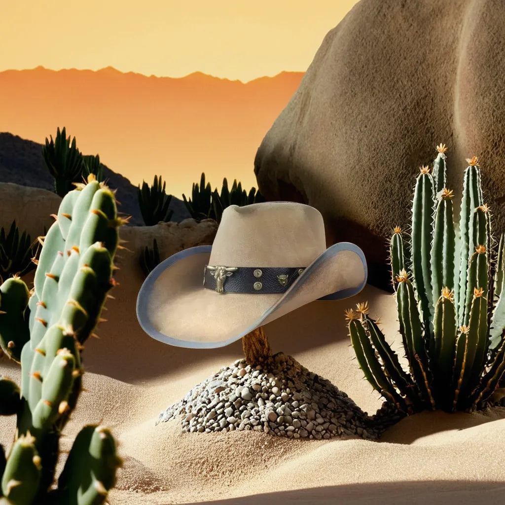 Chapeau Cowboy Véritable CUIR - DustyHorizon