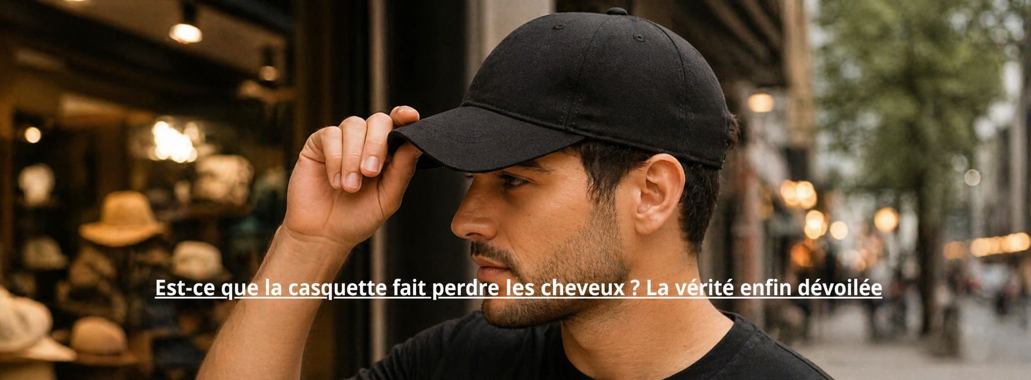Est-ce que la casquette fait perdre les cheveux ? La vérité enfin dévoilée