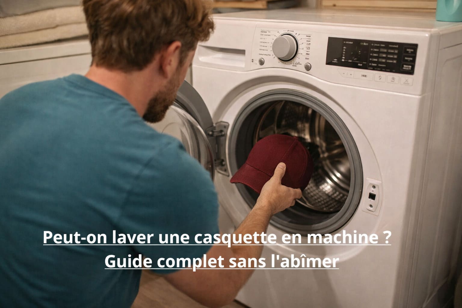 Peut-on laver une casquette en machine ? Guide complet sans l’abîmer