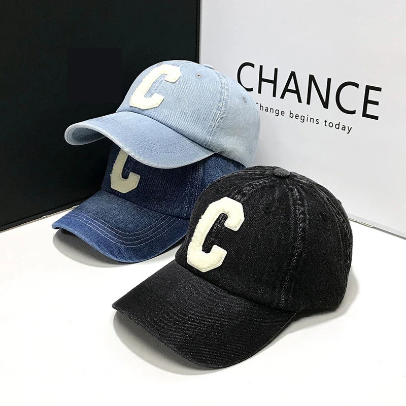 Casquette Denim Letter - Capitaine & Royal