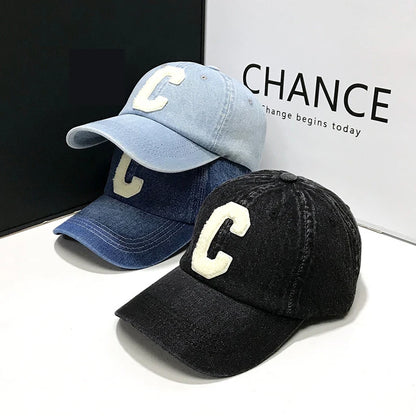 Casquette Denim Letter - Capitaine & Royal