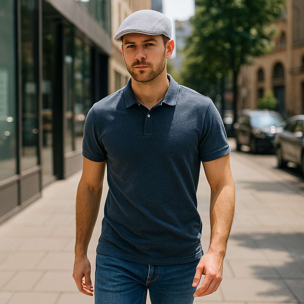 Béret Homme en Tissu Aéré Réglable - Airwave