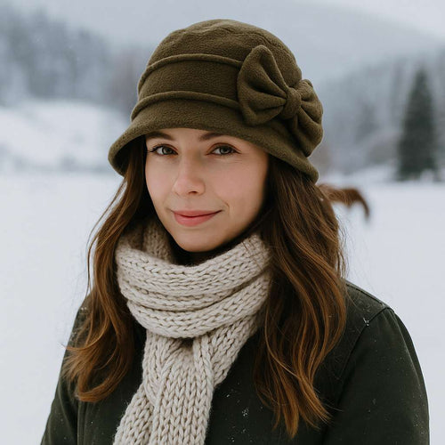 Chapeau Melon Cloche Femme Hiver