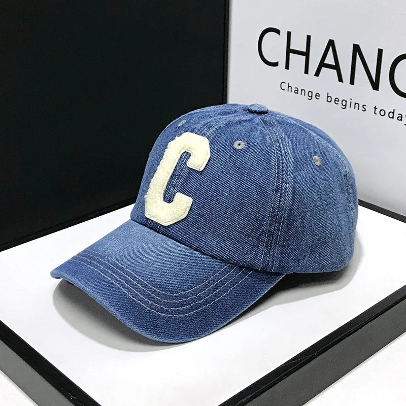 Casquette Denim Letter - Capitaine & Royal