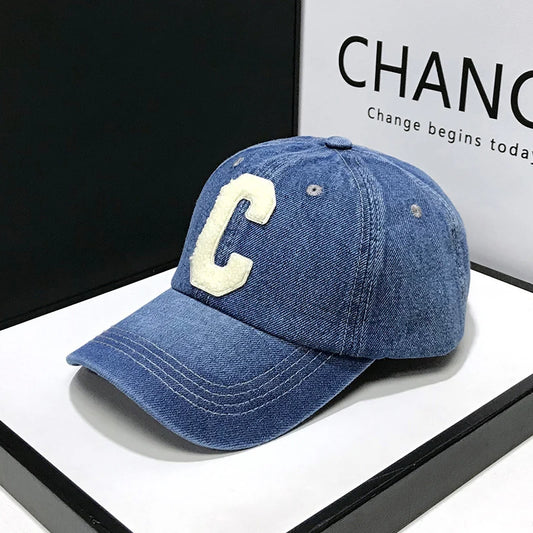 Casquette Denim Letter - Capitaine & Royal